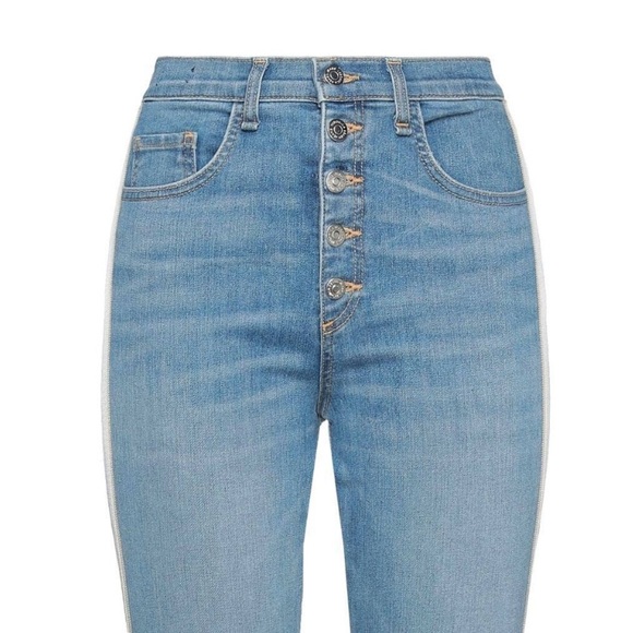 VERONICA Beard Blue Debbie 10” skinny with Tux in Grotto size 29 - Picture 4 of 16